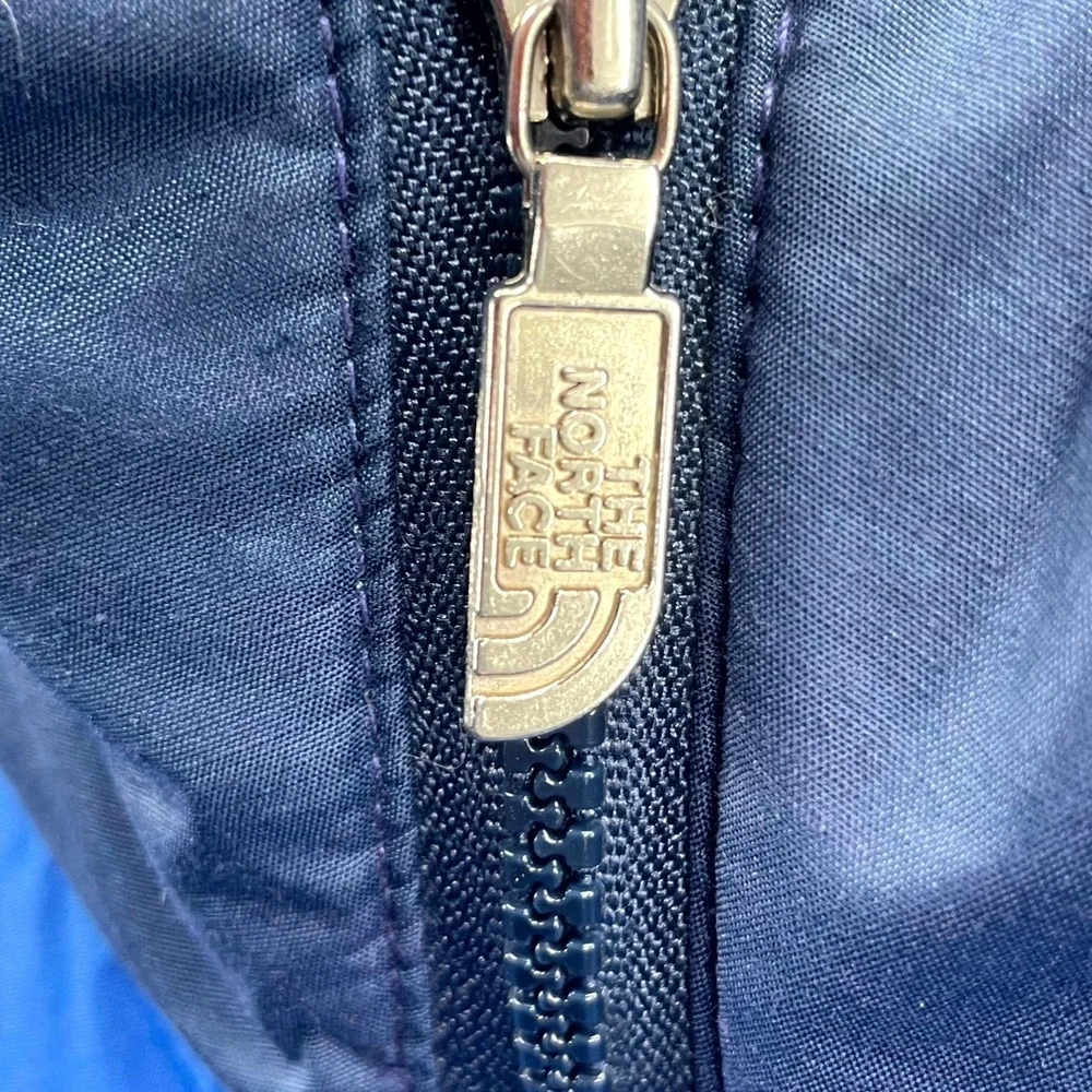 VTG The North Face Windbreaker Jacket Mens Medium‎ Blue Made in USA Waterproof
